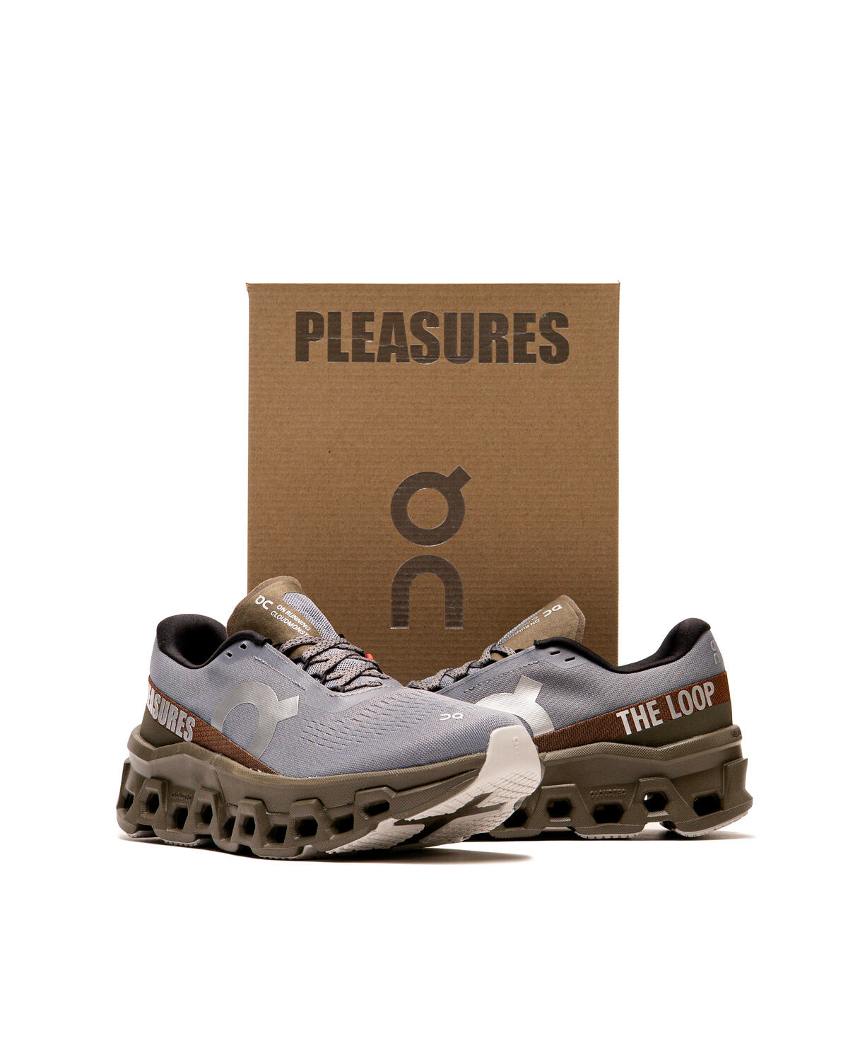 On Running x PLEASURES x The Loop WMNS Cloudmonster 2